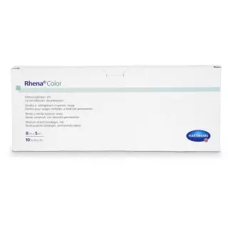 Еластичний бинт Rhena Color 6смx5м жовтий відкритий 10 шт
