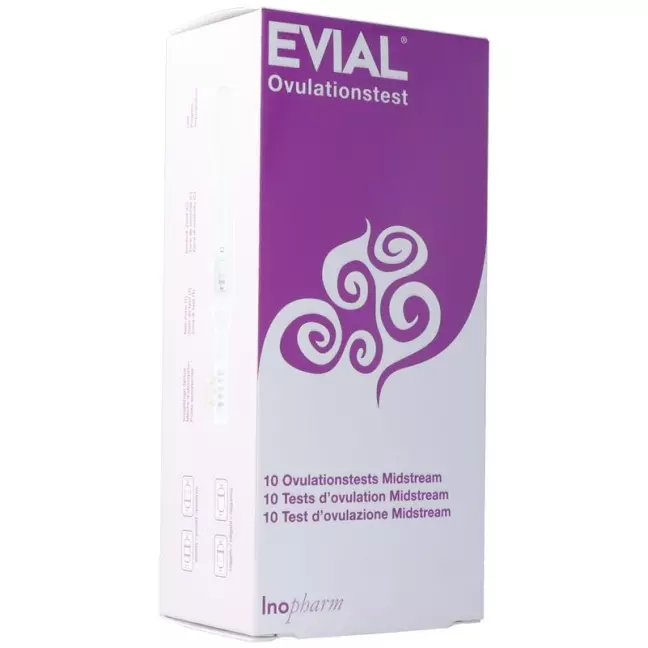 Evial Ovulation Midstream 10 pcs Evial Ovulation Midstream 10 pcs