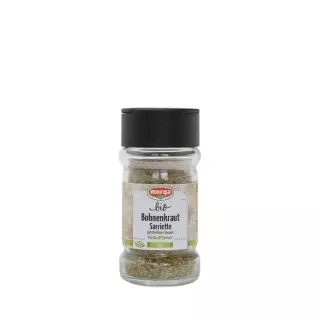 Morga Gewürz Bohnenkraut Geschnitten Bio Glas 16