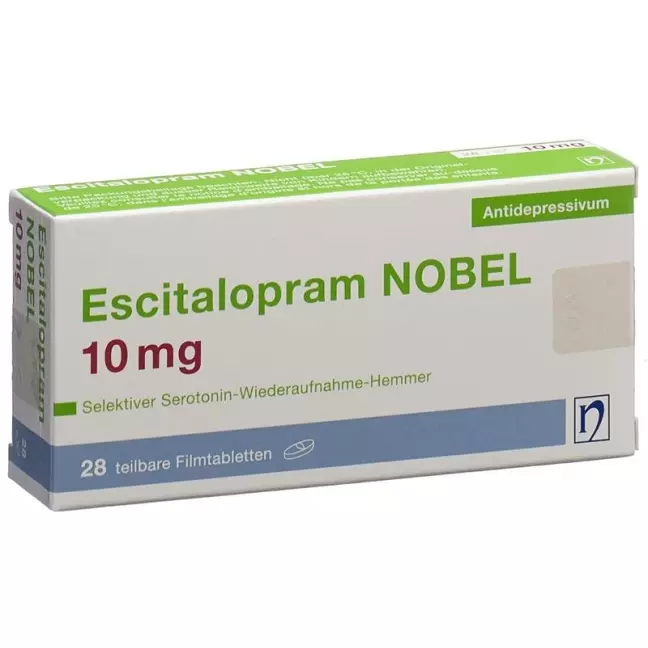 Есциталопрам NOBEL Filmtabl 10 мг 28 шт