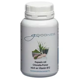 Goodness Chlorella порошок з вітаміном B12 капсули 600 мг DS 90 шт