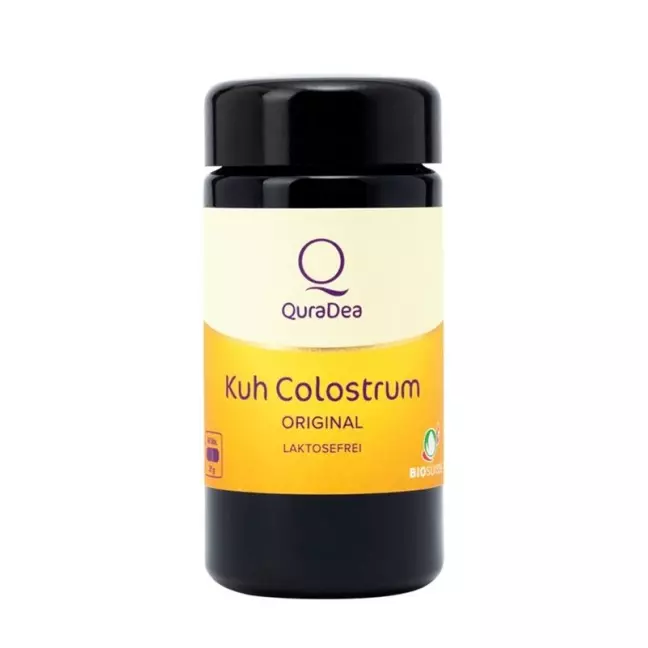 Коров'яче молозиво QuraDea Original Capsules Organic Pasteurized 60 шт