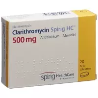 Clarithromycin Spirig HC Filmtable 500 мг 20 шт