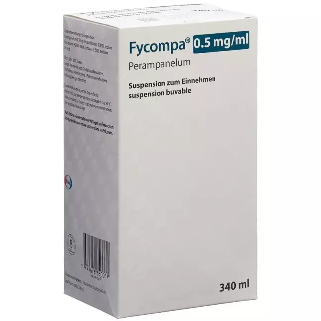 Fycompa Susp 0,5 мг/мл пероральний фл. 340 мл