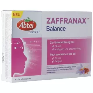 Abtei Zaffranax Balance Kapseln 30 Stück
