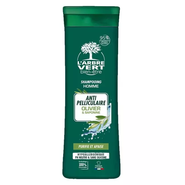 L&#39;Arbre Vert Eco Shampoo Man Anti-Dandruff Fr 250 M