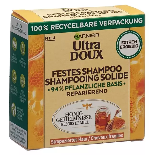 Ultra Doux Festes Shampoo Honig Geheimnisse 60g Ultra Doux Festes Shampoo Honig Geheimnisse 60g