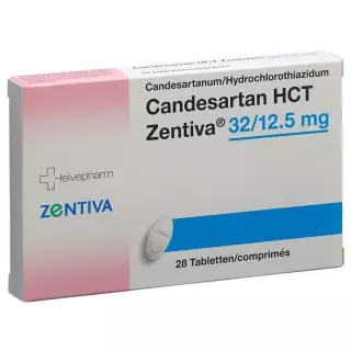 Candesartan HCT Zentiva таблетки 32/12,5 мг 28 шт