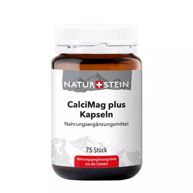 НАТУРАЛЬНИЙ КАМІНЬ Calci/Mag plus caps