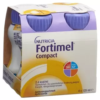 Фортімель Компакт Абрикос (новий) 4 флакона 125 мл