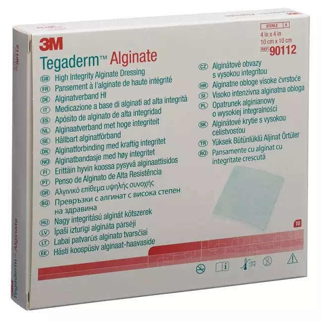 Альгинатный компресс 3M Tegaderm 10х10см (новый) 10 шт. Альгинатный компресс 3M Tegaderm 10х10см (новый) 10 шт.