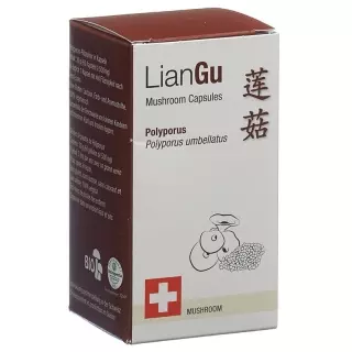 Liangu Polyporus Гриби Капсули Жерсть 60 шт