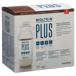 Moltein Plus 2.5 Chocolate 6 пляшка 50г