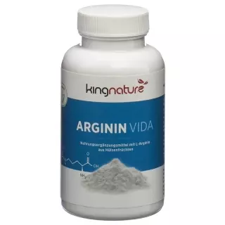 Kingnature Arginine Vida капсули 2250 мг банка 120 шт