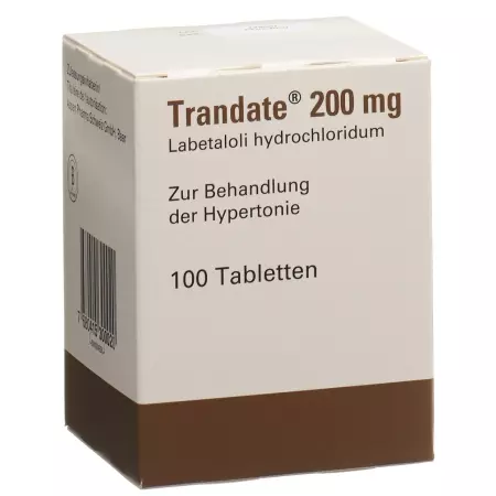 Trandate Tabl 200 мг Ds 100 шт