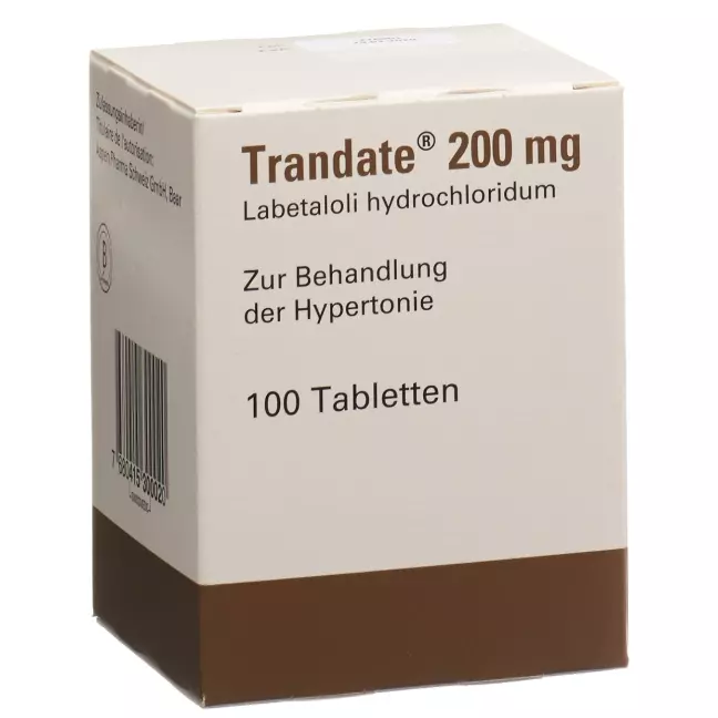 Trandate Tabl 200 мг Ds 100 шт